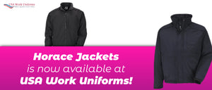 Horace Jackets is now available at USA Work Uniforms!