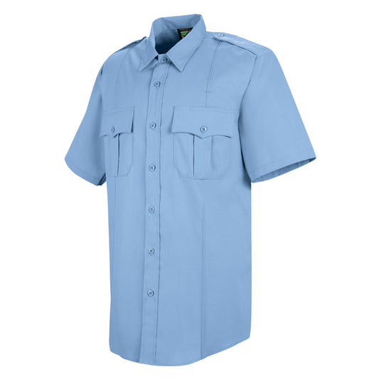 Horace Small Men's New Dimension Poplin Short Sleeve Uniform Shirt