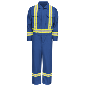 Bulwark Deluxe Coverall Nmx 6Oz W/Trim Red - (CNBC)