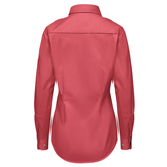 Bulwark iQ Series® Womens Midweight Comfort Snap Front Woven Shirt (QS27RD)