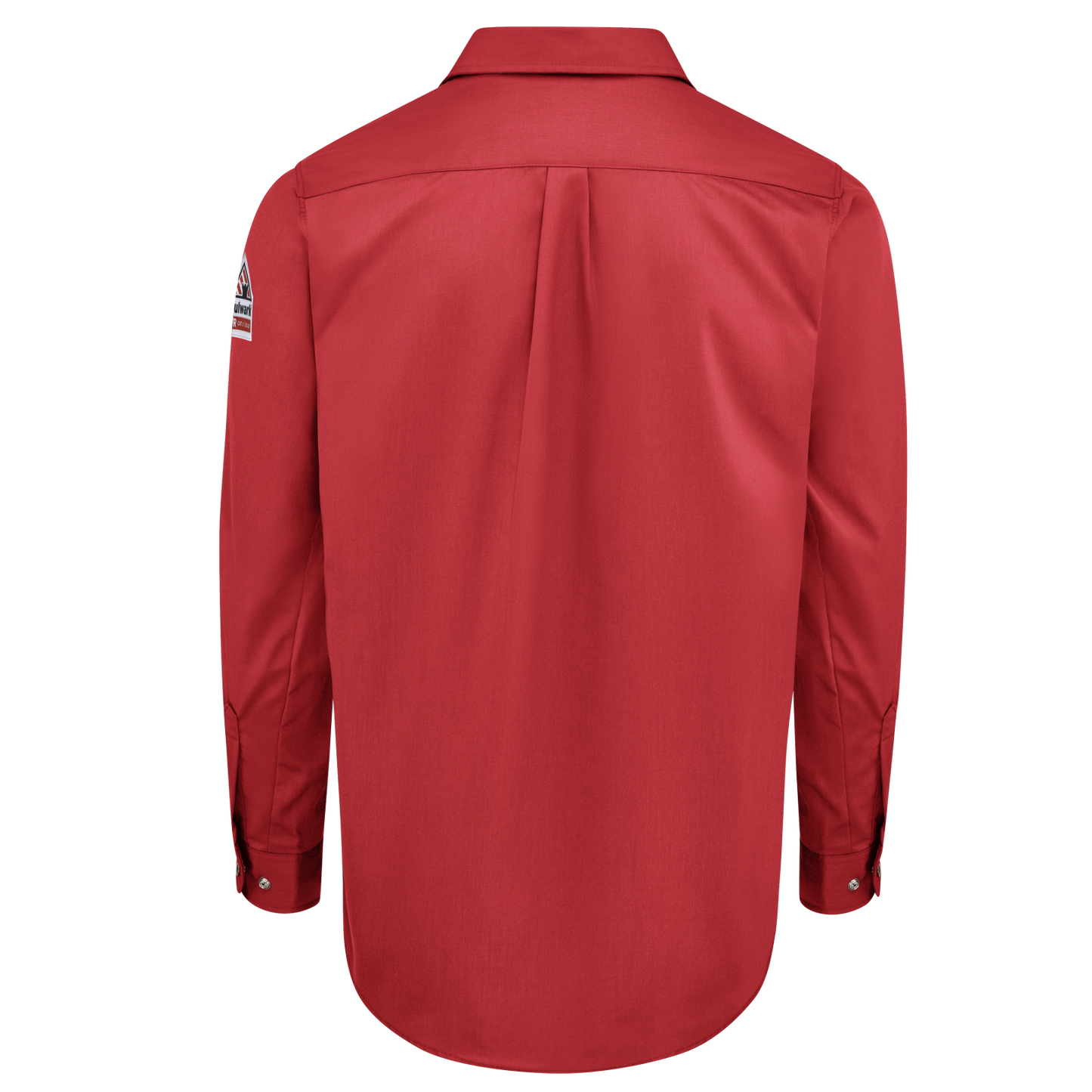 Bulwark iQ SERIES® Mens Midweight Comfort Snap Front Woven Shirt (QS28RD)