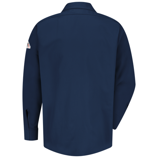 Bulwark Concealed-Gripper Pocketless Shirt - Cat 2 - (SLS2)