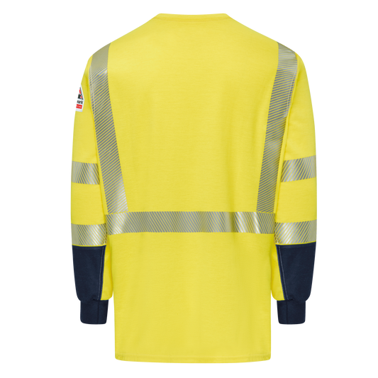 Bulwark Hi Vis Lightweight Colorblock LS TShirt CAT 2 (SMB2HN)