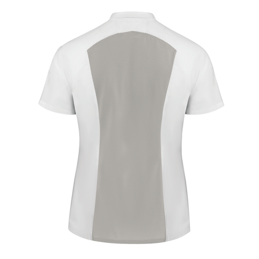 Red Kap Womens Airflow Raglan Chef Coat with OilBlok (051W)