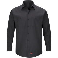 Red Kap Men's MIMIX Long Sleeve Work Shirt (SX10)