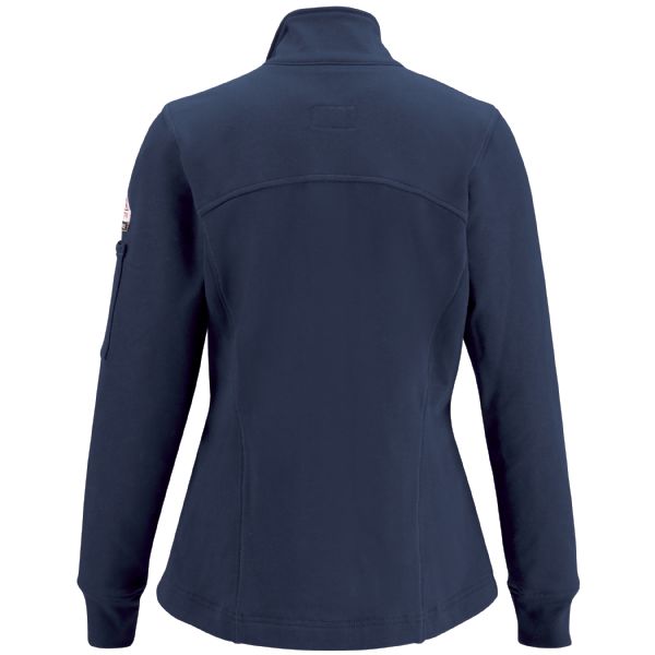 Bulwark Female Zip Front Fleece Jacket-Cotton/Spandex Blend - Cat 2 - (SEZ3)