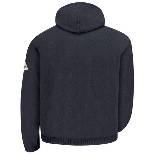 Bulwark 8 Oz Mod/Nomex Sweatshirt-Navy - Cat 2 - (SMH6)