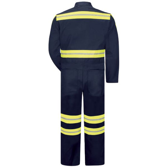 Red Kap Enhanced Visibility Twill Action Back Coverall - CT10