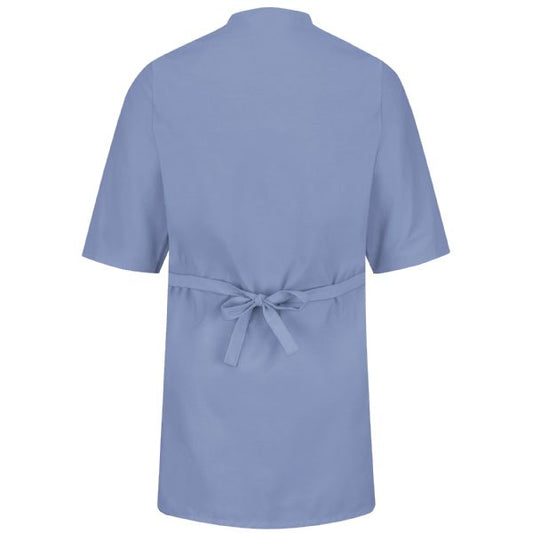 Red Kap Collarless Butcher Wrap - 3/4 Sleeve and Pockets - WP10