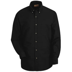 Red Kap Men's Long Sleeve Button-Down Poplin Shirt - SP90