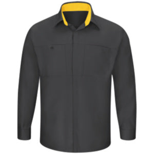 Red Kap Men's Performance Plus Shop Shirt with OilBlok Technology LS (SY32)
