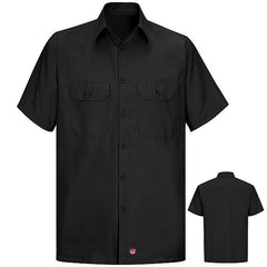 Red Kap Short Sleeve Men's Solid Ripstop Shirt - SY60