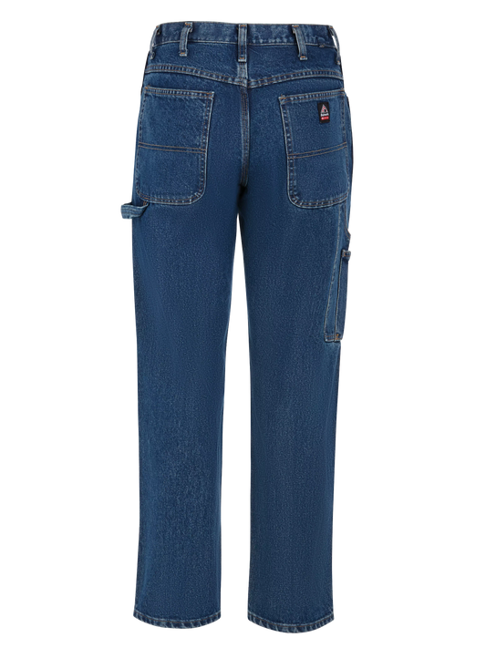 Bulwark Stone Wash Denim Dungaree - Cat 2 - (PEJ8) 5th Color