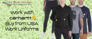 Work with Carhartt, Buy from USA Work Uniforms