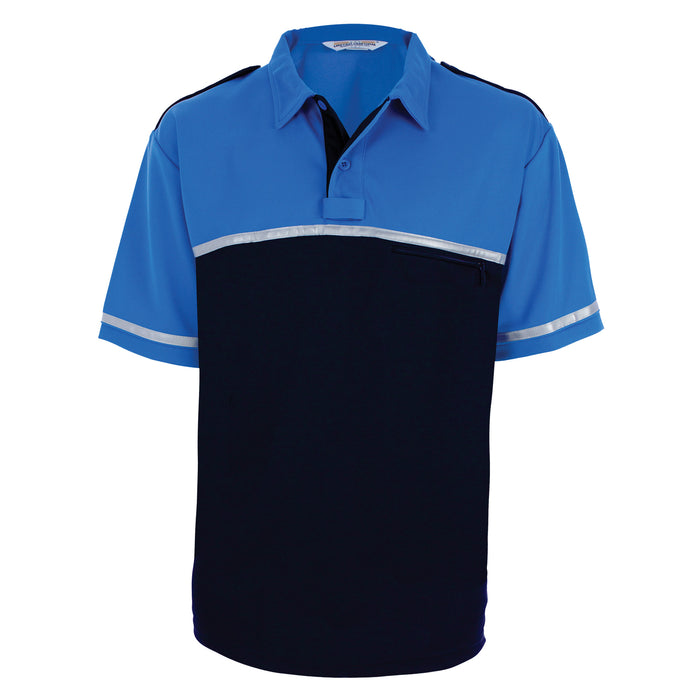 United Uniform Manufacturers Two-Tone Coolmax Polo Shirt  - (UM565)