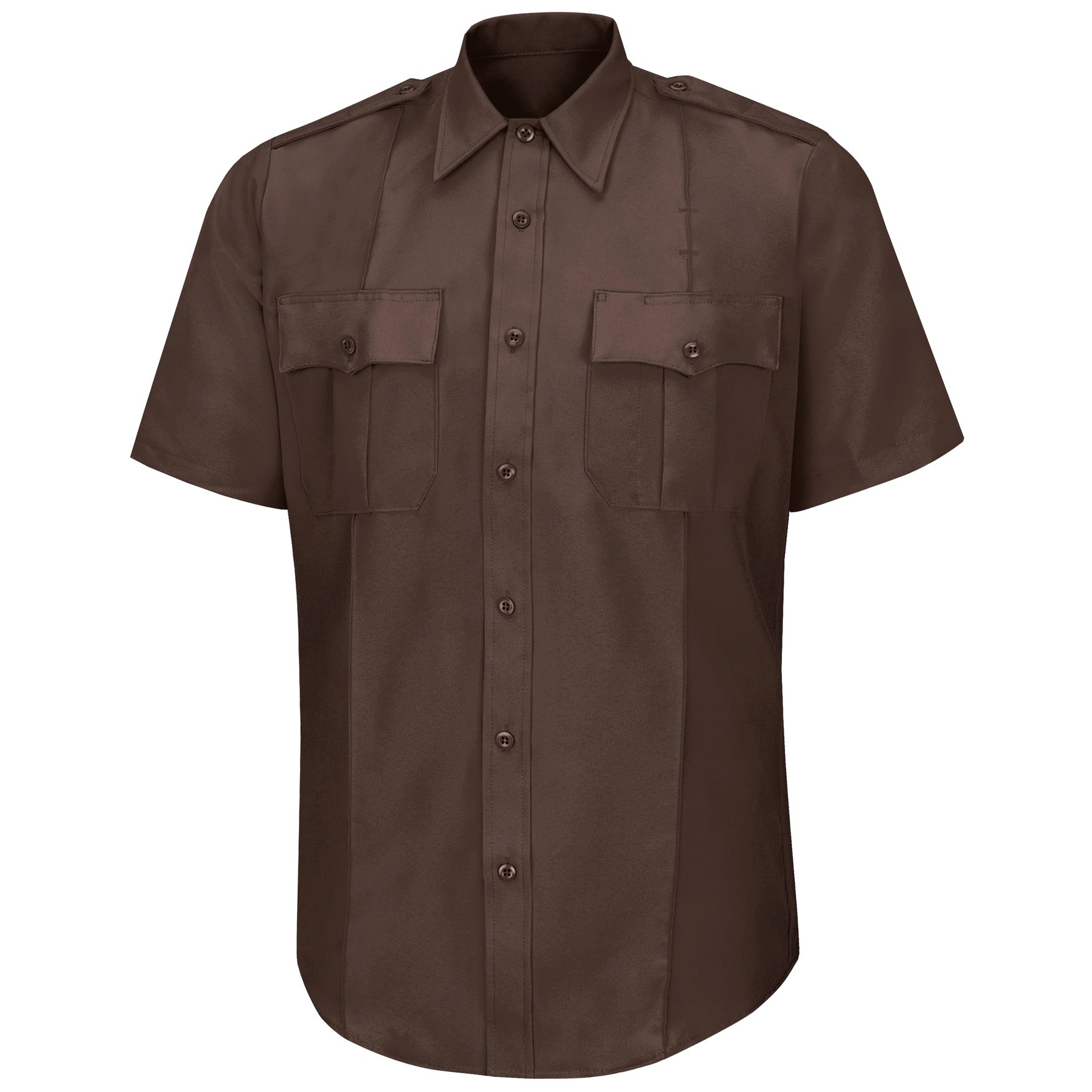 dress shirts with zippers Horace Small Men's Sentry Short Sleeve Shirt With Zipper - Black SS 165