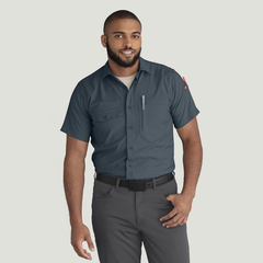 Red Kap Mens Cooling Short Sleeve Work Shirt (TSM2)