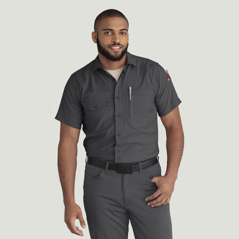 Red Kap Mens Cooling Short Sleeve Work Shirt (TSM2)