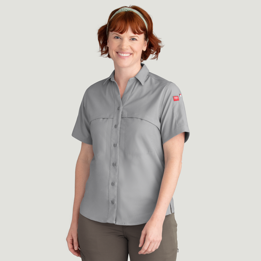 Red Kap Womens Cooling Short Sleeve Work Shirt (TSW1)