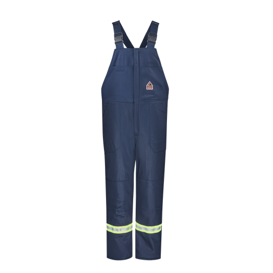 Bulwark Midweight Excel FR Deluxe Insulated Bib Overall with Reflective Trim (BLCT)
