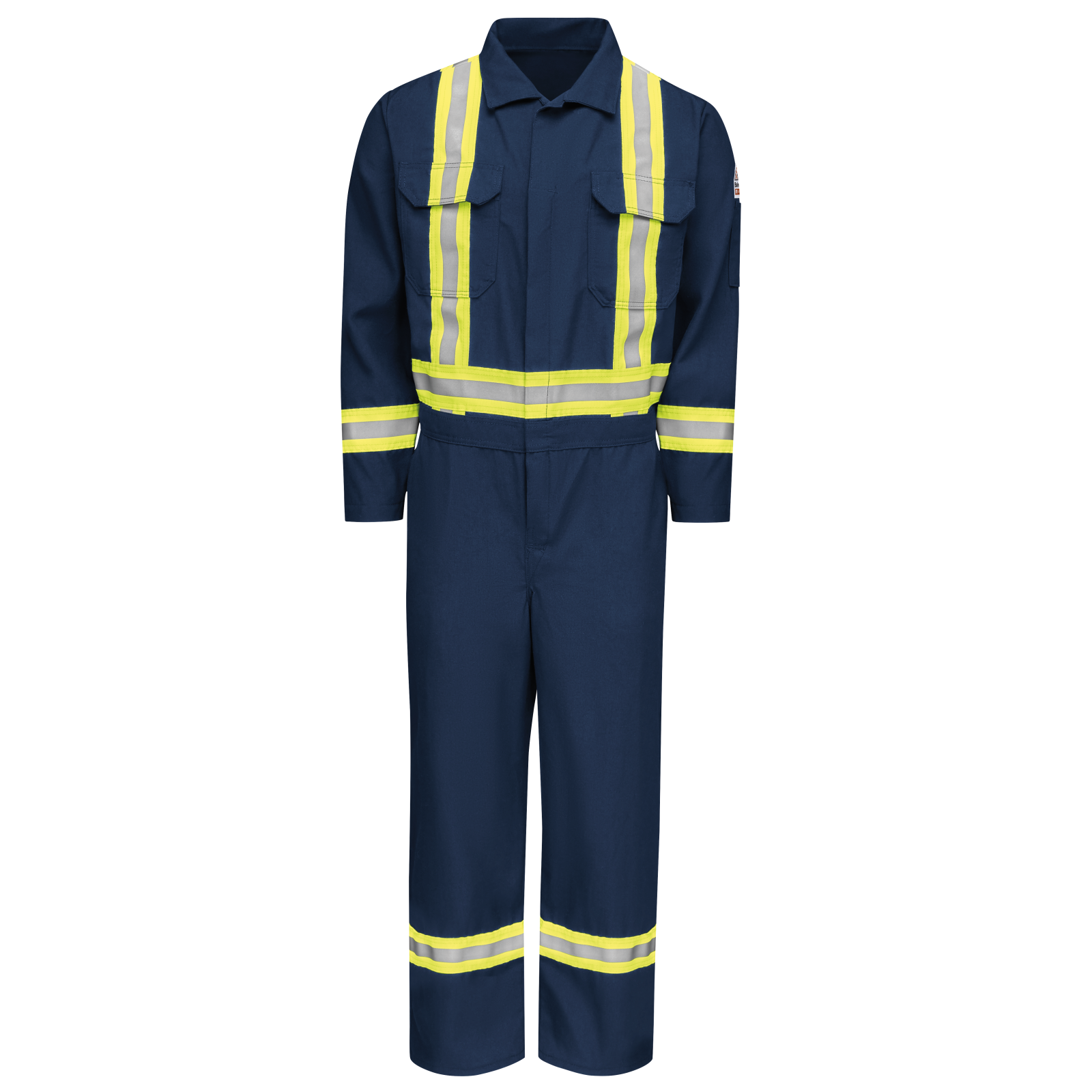 Bulwark Deluxe Coverall Nmx 6Oz W/Trim Red - (CNBC)