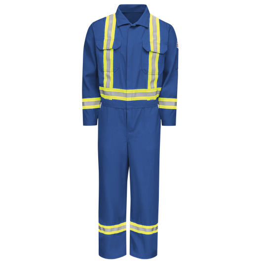 Bulwark Deluxe Coverall Nmx 6Oz W/Trim Red - (CNBC)