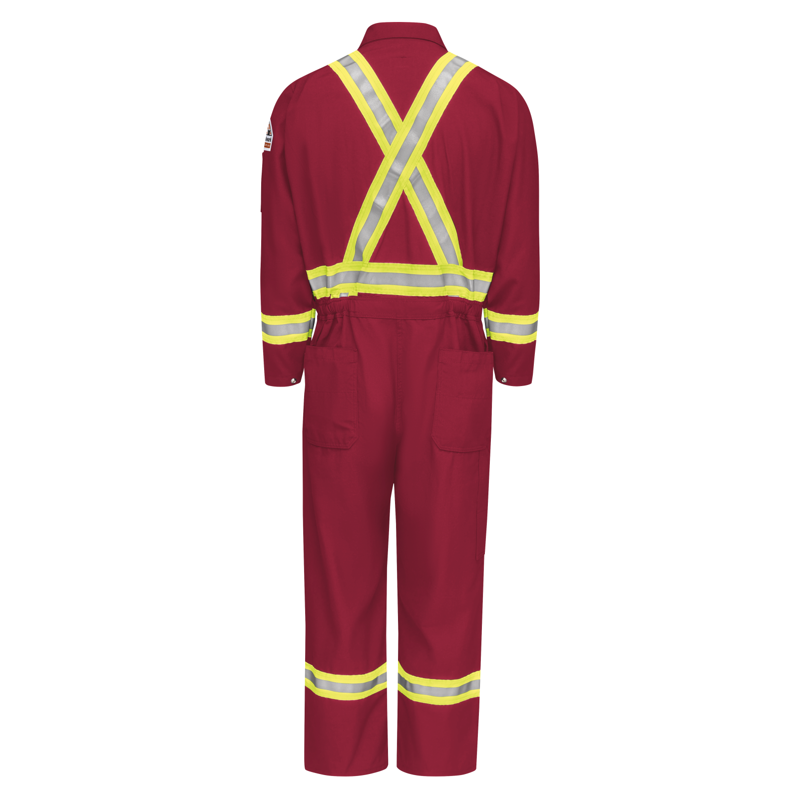 Bulwark Deluxe Coverall Nmx 6Oz W/Trim Red - (CNBC)