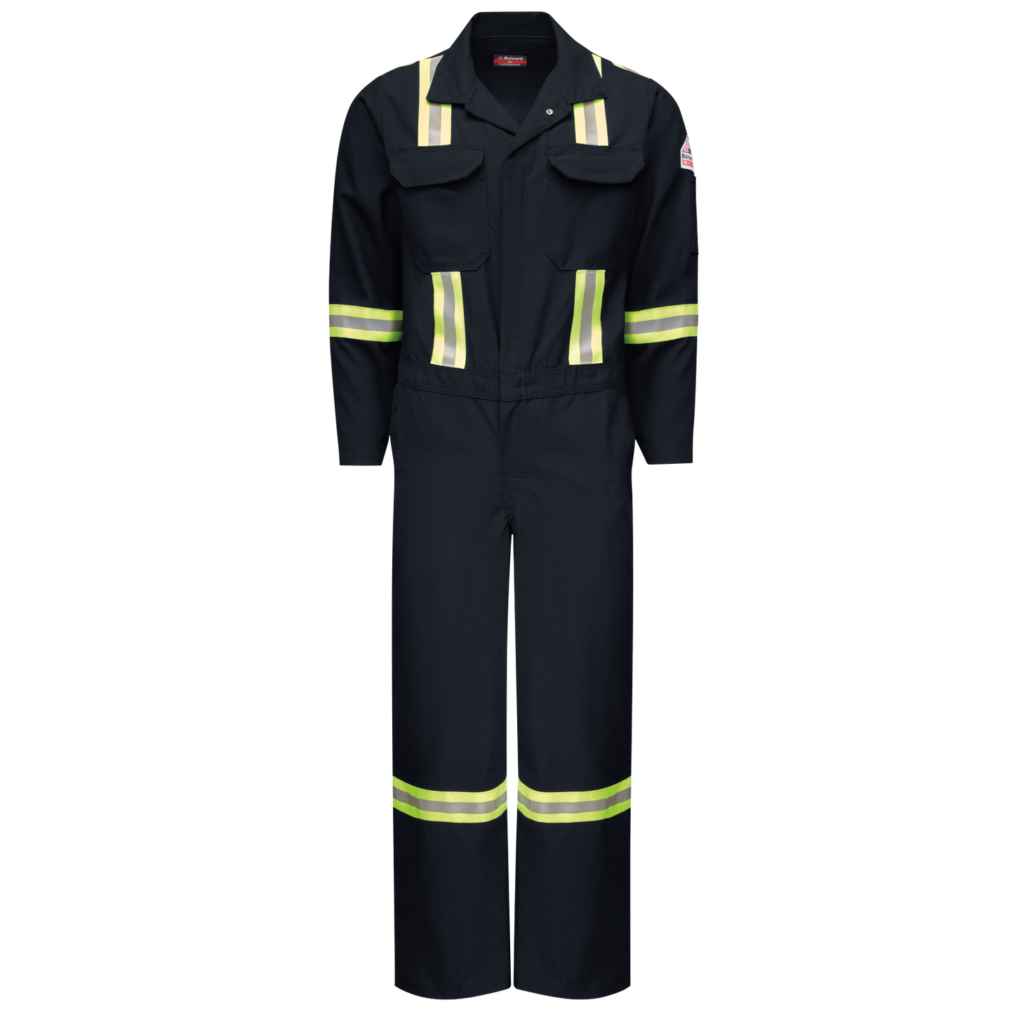 Bulwark Premium Coverall w/ Reflective Trim Nomex® IIIA (CNBTNV)