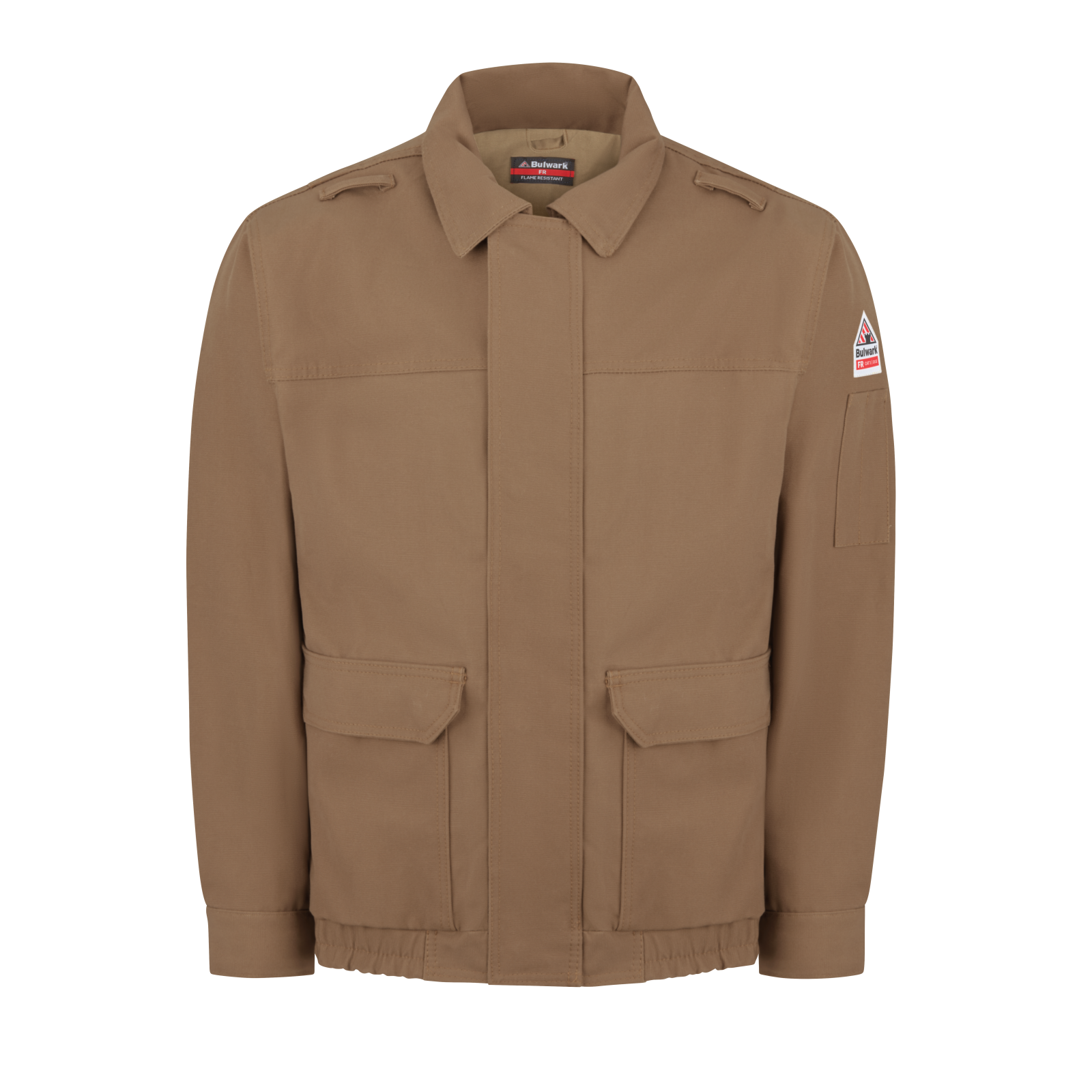Bulwark Brown Duck Lined Bomber Jacket CAT 3 (JLB6BD)