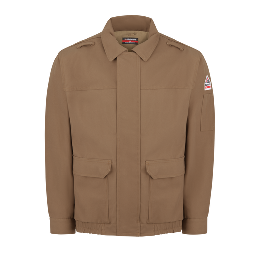 Bulwark Brown Duck Lined Bomber Jacket CAT 3 (JLB6BD)