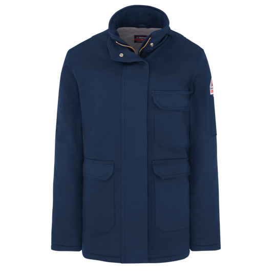 Bulwark W INS PARKA COMFORTOUCH 7OZ (JLP7NV)