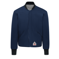 Bulwark Mens Lightweight FR Sleeved Jacket Liner (LLL8NV)