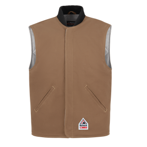 Bulwark Brown Duck Vest Jacket Liner CAT 3 (LLS8BD)