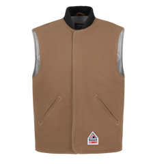 Bulwark Brown Duck Vest Jacket Liner CAT 3 (LLS8BD)