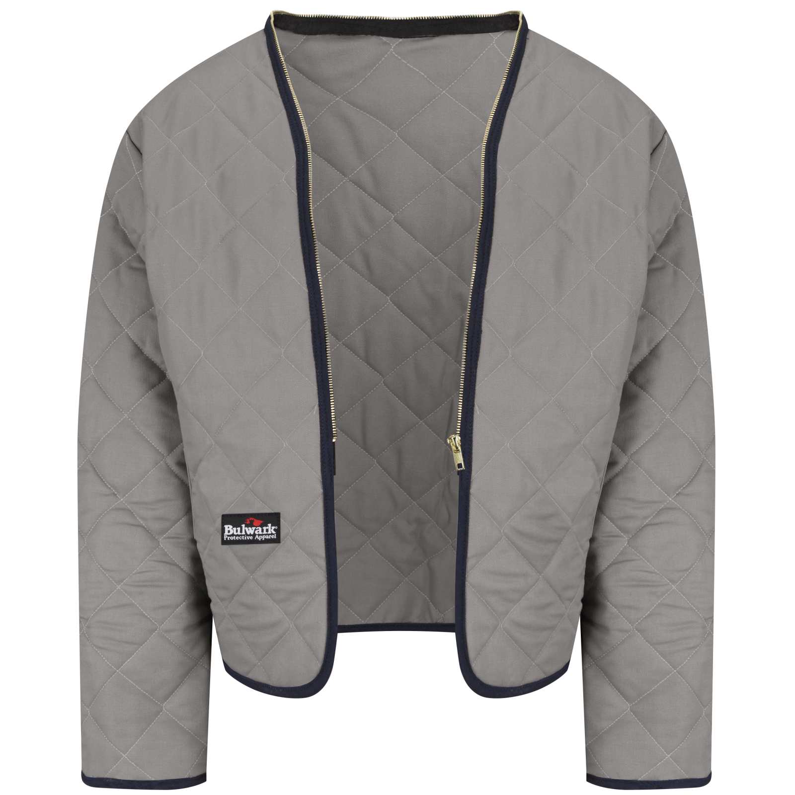 Bulwark Mens Heavyweight FR Zip In Modaquilt® Jacket Liner (LML4GY)