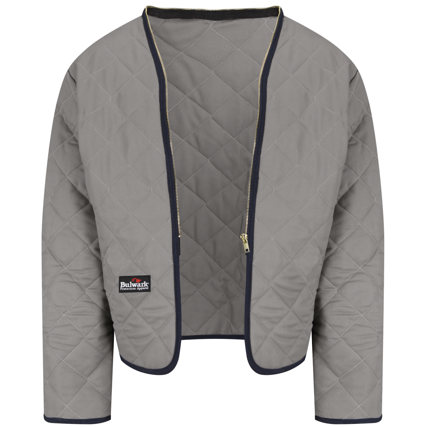 Bulwark Mens Heavyweight FR Zip In Modaquilt® Jacket Liner (LML4GY)