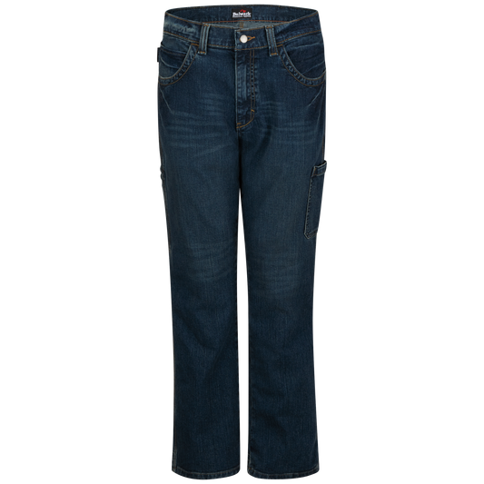 Bulwark Mens Stretch Denim Dungaree CAT 2 (PSJ6SD)