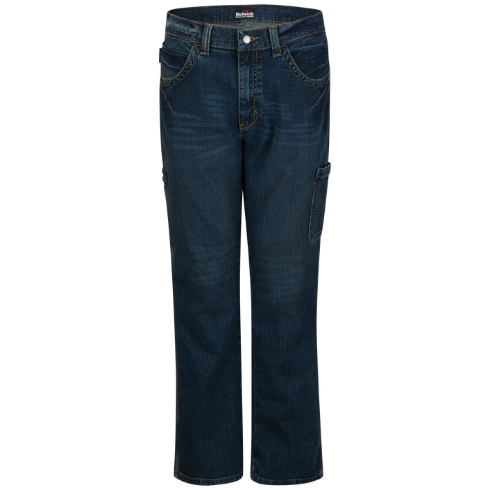 Bulwark Mens Stretch Denim Dungaree CAT 2 (PSJ6SD)