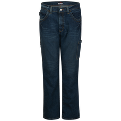 Bulwark Mens Stretch Denim Dungaree CAT 2 (PSJ6SD)