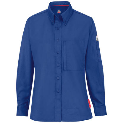 Bulwark iQ SERIES® Womens Midweight Comfort Woven Shirt CAT 1 (QS25)