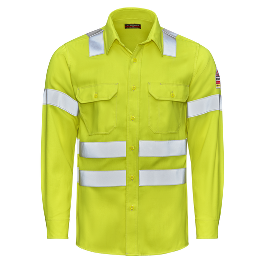 Bulwark Womens Hi Visibility Work Shirt CAT 2 (S1W3HV)