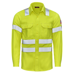 Bulwark Womens Hi Visibility Work Shirt CAT 2 (S1W3HV)