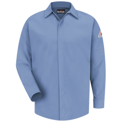 Bulwark Concealed-Gripper Pocketless Shirt - Cat 2 - (SLS2)