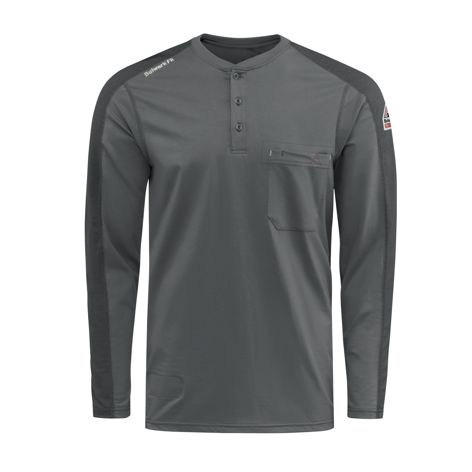 Bulwark Mens Flex Knit Henley CAT 2 (STL2)