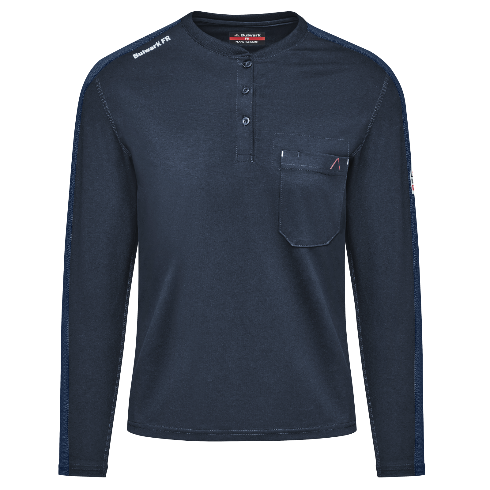 Bulwark Womens Flex Knit Henley  CAT 2 (STL3)