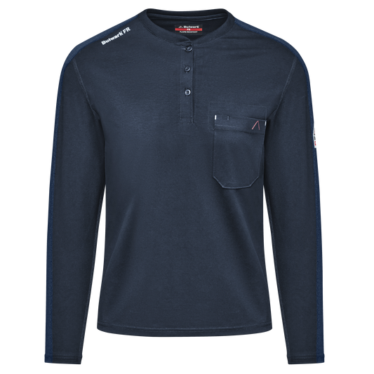 Bulwark Womens Flex Knit Henley  CAT 2 (STL3)