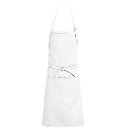 Red Kap Premium Bib Apron 65/35 Polyester / Cotton (TT30)