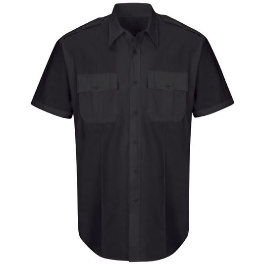 Horace Small New Dimension Plus Short Sleeve Poplin Shirt - Men's