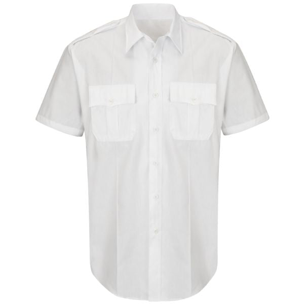 Horace Small New Dimension Plus Short Sleeve Poplin Shirt - Men's