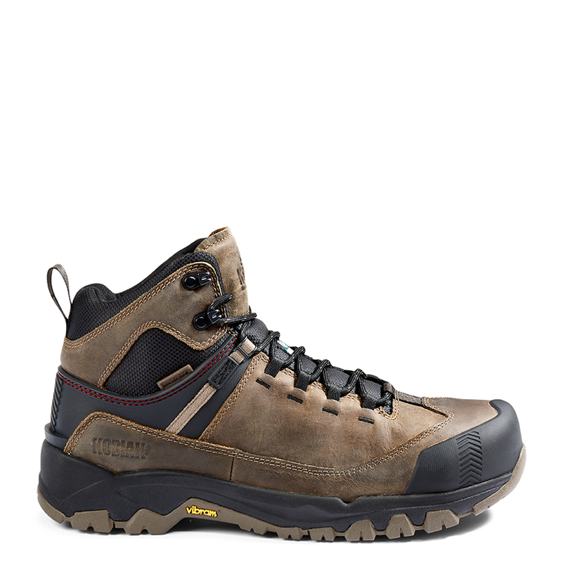 Kodiak Mens Quest Bound Mid Waterproof Composite Toe Hiker Safety Work Boot - 4TELFS